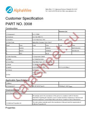 3308 SL001 datasheet  